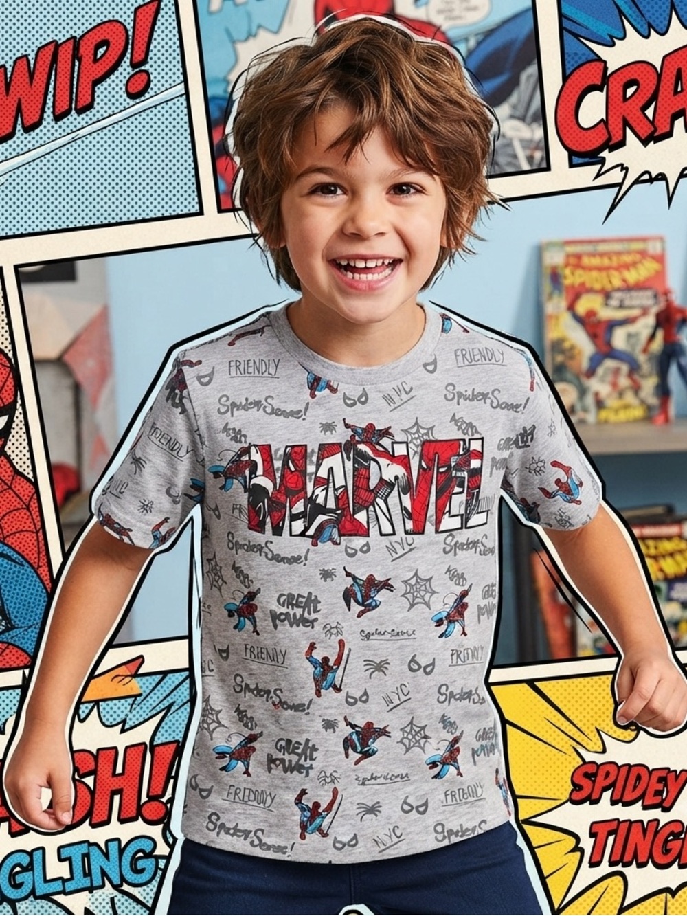 BOYS Marvel Spider-Man’s Tshirt